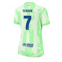 Dámy Fotbalový dres Barcelona Ferran Torres #7 2024-25 Třetí Krátký Rukáv